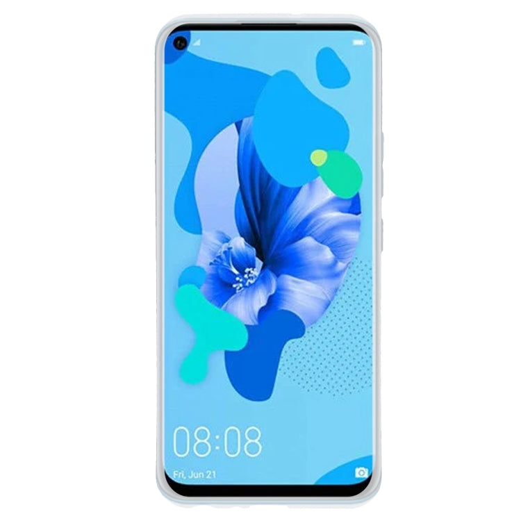 TPU Phone Case For Huawei Mate 30 Lite(Transparent White)
