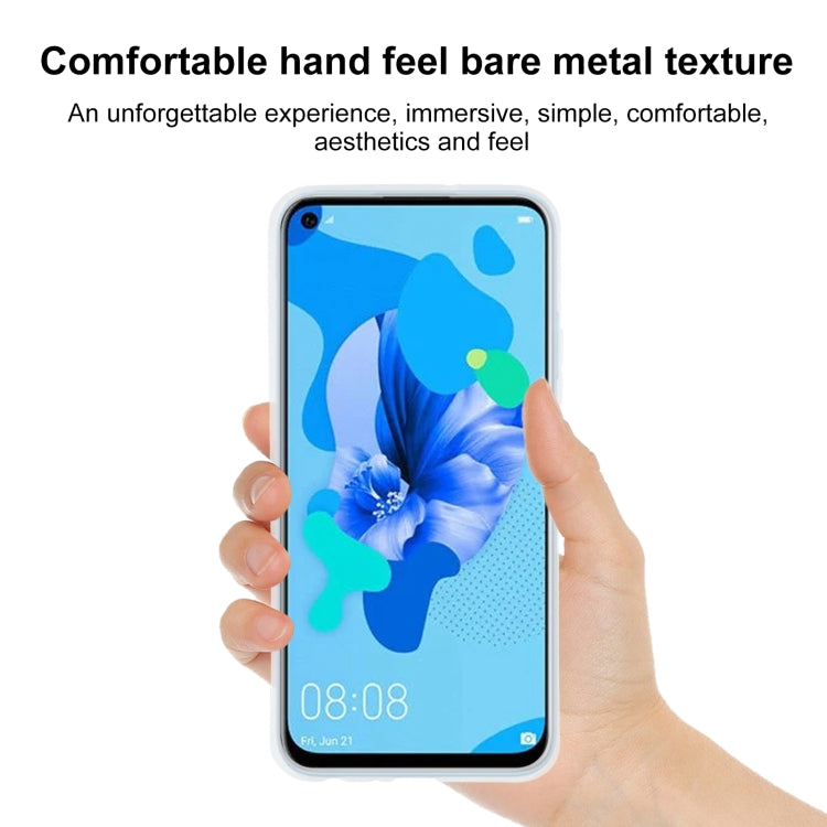 TPU Phone Case For Huawei Mate 30 Lite(Transparent White)