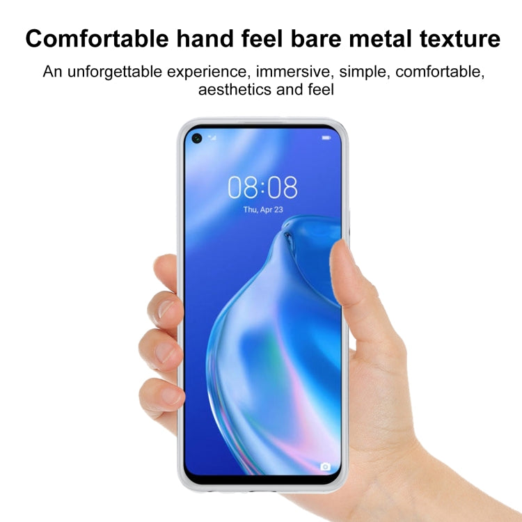TPU Phone Case For Huawei P40 lite 5G(Transparent White)