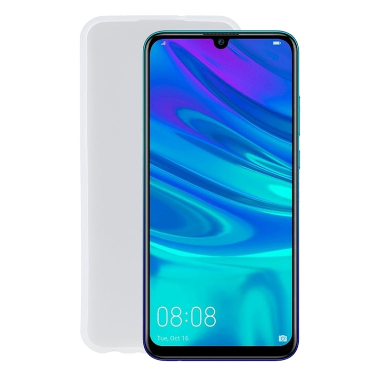 TPU Phone Case For Huawei Y7 Pro 2019(Transparent White)