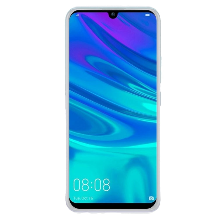 TPU Phone Case For Huawei Y7 Pro 2019(Transparent White)