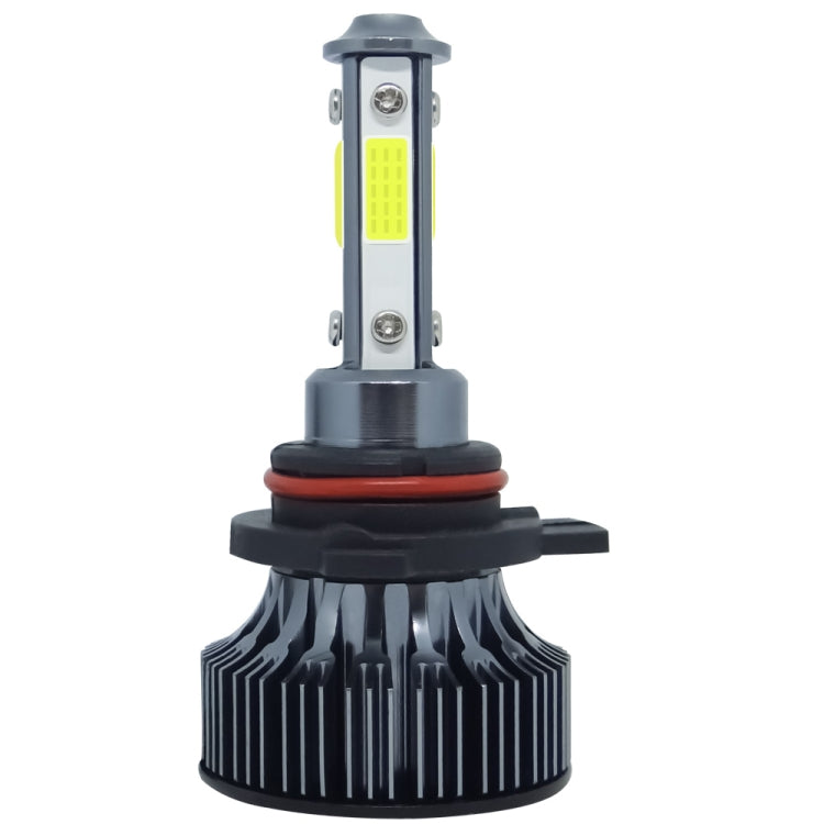 1 Pair V7 9012 DC9-36V / 22W / 2200LM / 6000K IP68 Car LED COB Lamp Beads Headlight(White Light)