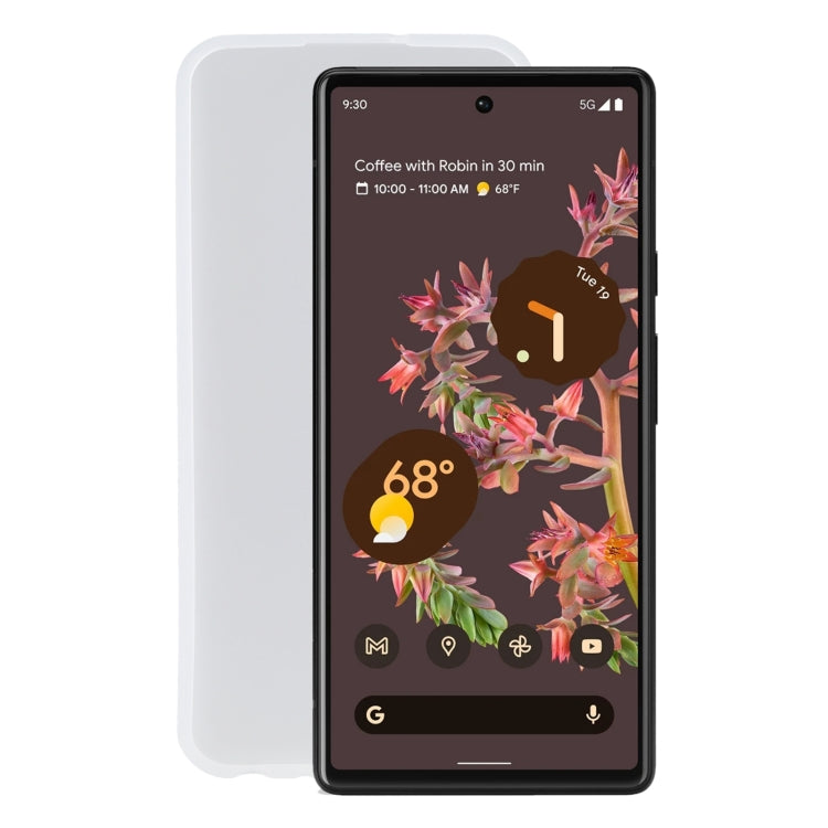TPU Phone Case For Google Pixel 6(Matte White)