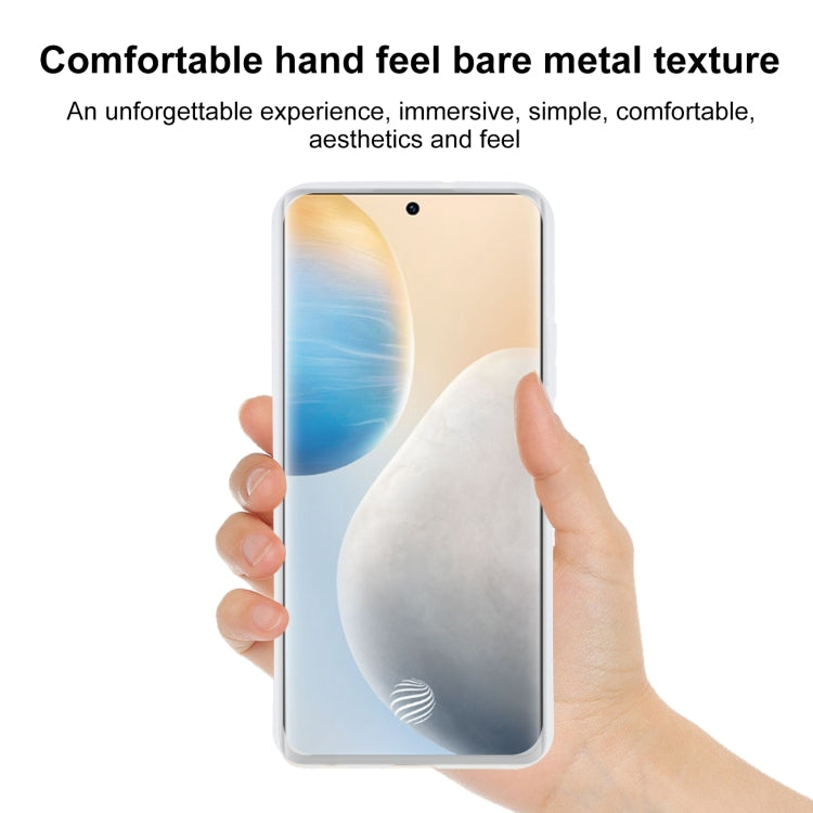 TPU Phone Case For vivo X60 Pro+ 5G(Matte White)