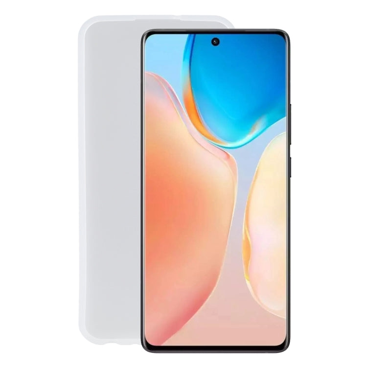 TPU Phone Case For vivo X70(Matte White)
