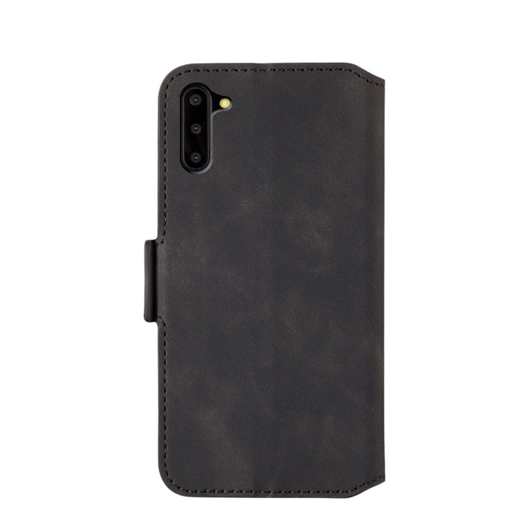 For Galaxy Note10 Retro Frosted Oil Side Horizontal Flip Case with Holder & Card Slots