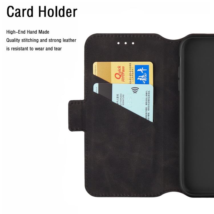 For Galaxy Note10 Retro Frosted Oil Side Horizontal Flip Case with Holder & Card Slots