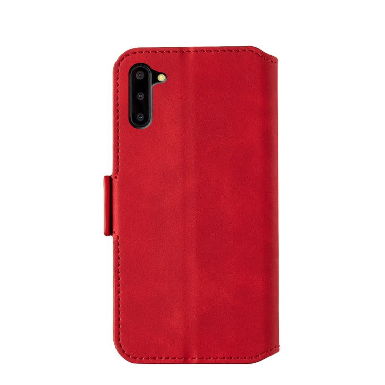 For Galaxy Note10 Retro Frosted Oil Side Horizontal Flip Case with Holder & Card Slots