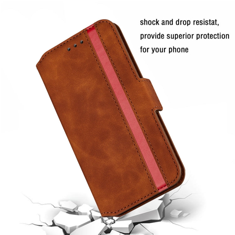 For Galaxy Note10+ Retro Frosted Oil Side Horizontal Flip Case with Holder & Card Slots