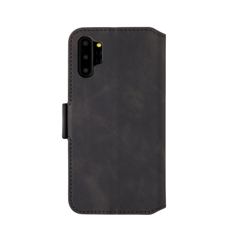 For Galaxy Note10+ Retro Frosted Oil Side Horizontal Flip Case with Holder & Card Slots