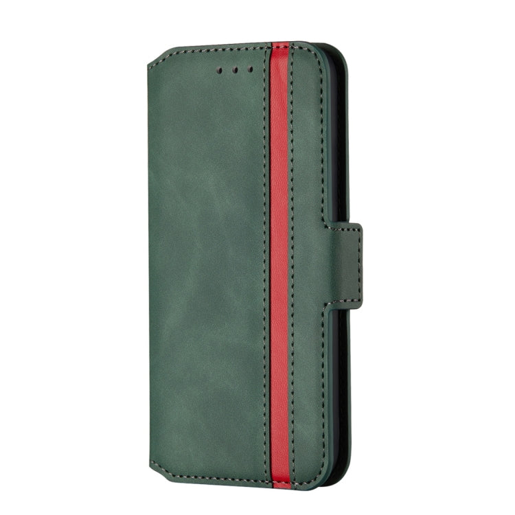 For Galaxy Note10+ Retro Frosted Oil Side Horizontal Flip Case with Holder & Card Slots