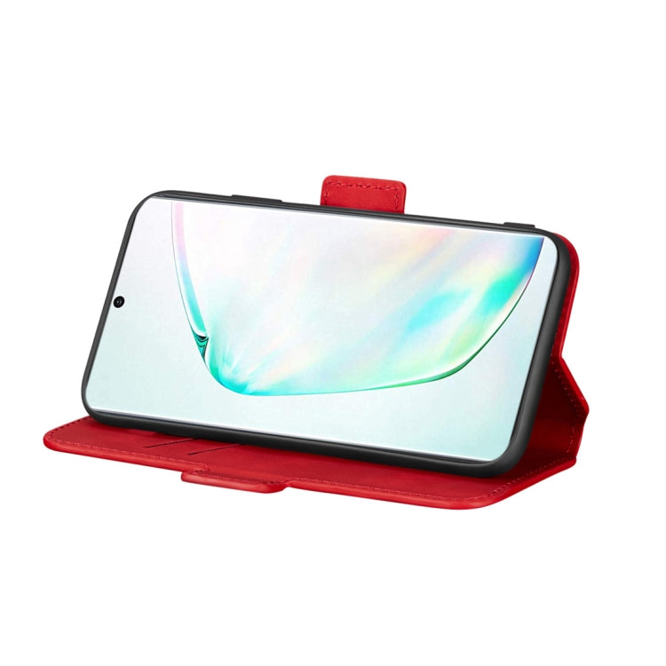For Galaxy Note10+ Retro Frosted Oil Side Horizontal Flip Case with Holder & Card Slots