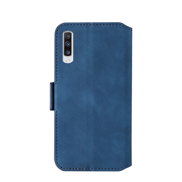 For Galaxy A90 5G Retro Frosted Oil Side Horizontal Flip Case with Holder & Card Slots