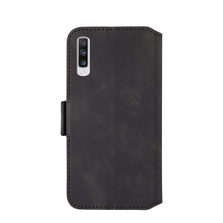 For Galaxy A90 5G Retro Frosted Oil Side Horizontal Flip Case with Holder & Card Slots