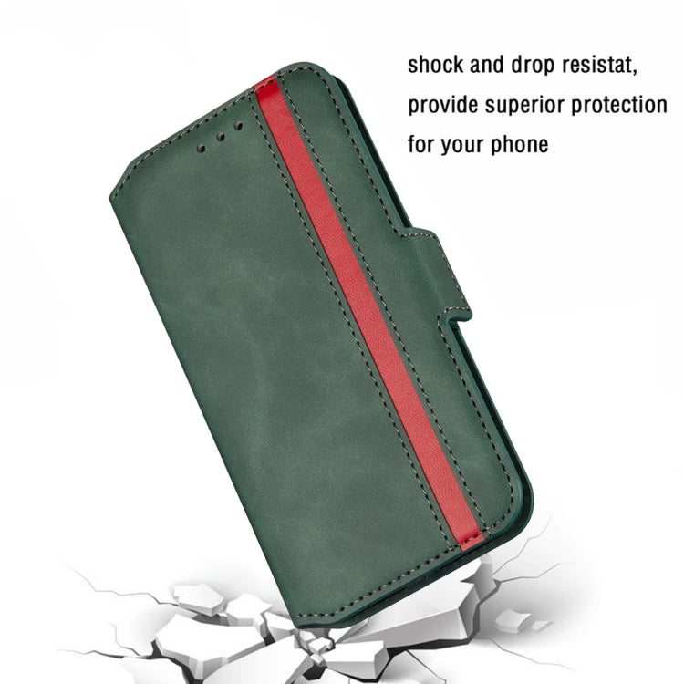 For Galaxy A70s Retro Frosted Oil Side Horizontal Flip Case with Holder & Card Slots