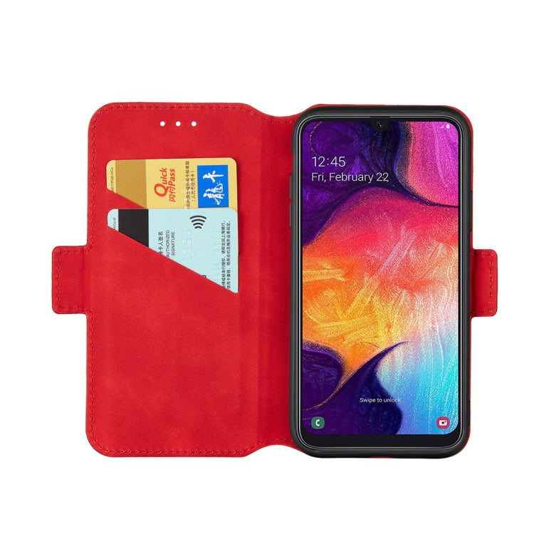 For Galaxy A70s Retro Frosted Oil Side Horizontal Flip Case with Holder & Card Slots