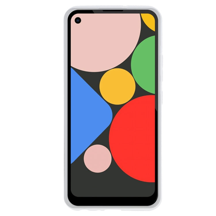 TPU Phone Case For Google Pixel 5a(Pudding Black)