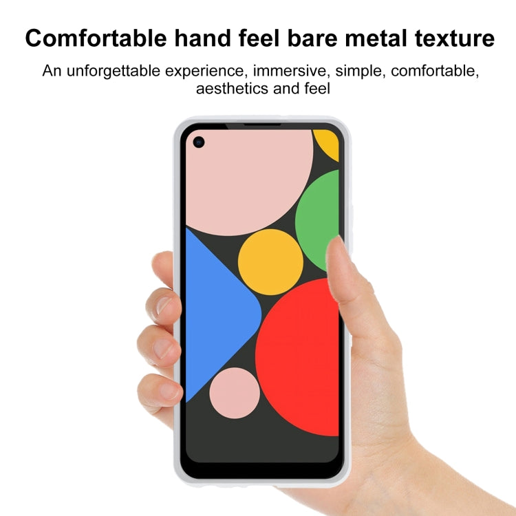 TPU Phone Case For Google Pixel 5a(Pudding Black)