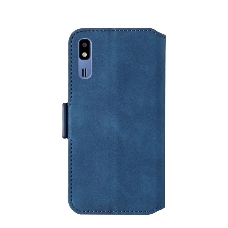 For Galaxy A2 Core Retro Frosted Oil Side Horizontal Flip Case with Holder & Card Slots