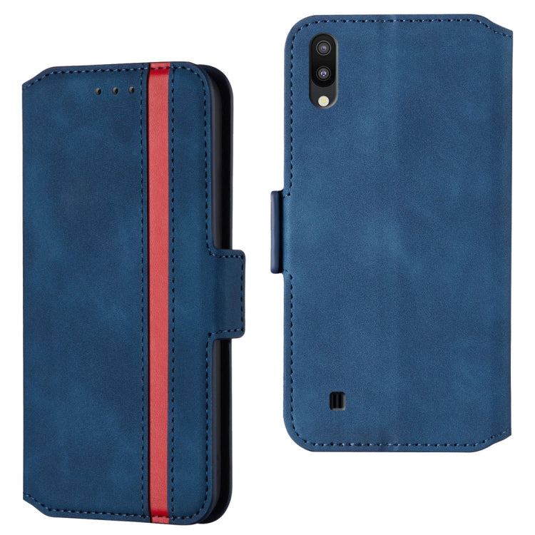 For Galaxy A10 Retro Frosted Oil Side Horizontal Flip Case with Holder & Card Slots