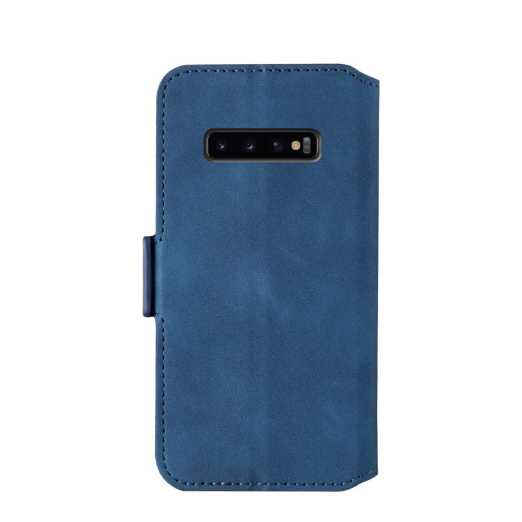 For Galaxy S10 Retro Frosted Oil Side Horizontal Flip Case with Holder & Card Slots