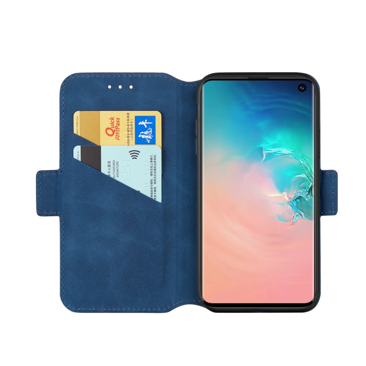 For Galaxy S10 Retro Frosted Oil Side Horizontal Flip Case with Holder & Card Slots