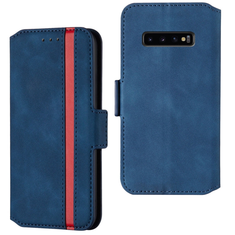 For Galaxy S10e Retro Frosted Oil Side Horizontal Flip Case with Holder & Card Slots