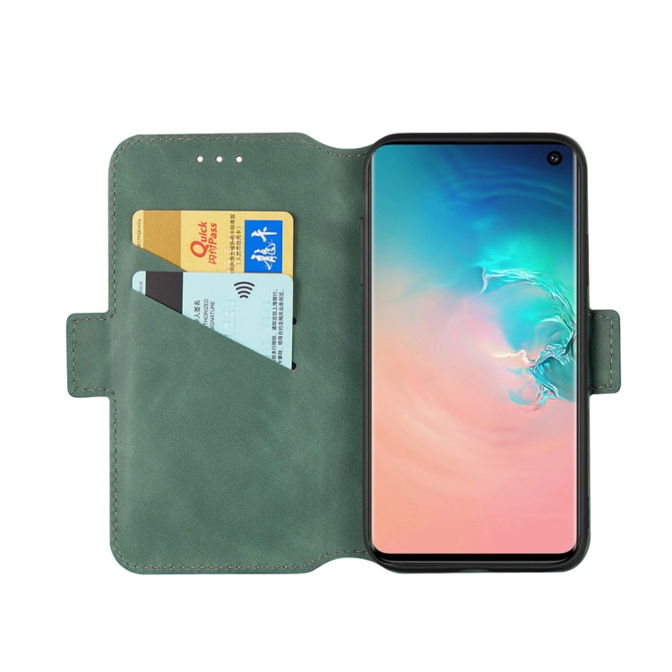 For Galaxy S10e Retro Frosted Oil Side Horizontal Flip Case with Holder & Card Slots