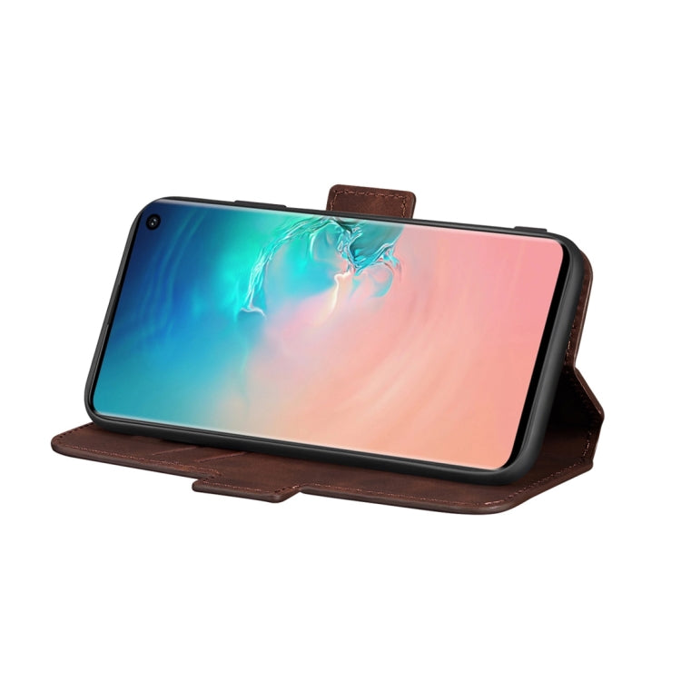 For Galaxy S10e Retro Frosted Oil Side Horizontal Flip Case with Holder & Card Slots