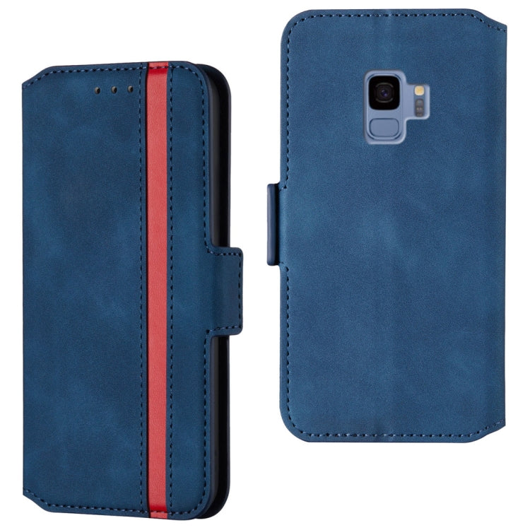 For Galaxy S9 Retro Frosted Oil Side Horizontal Flip Case with Holder & Card Slots