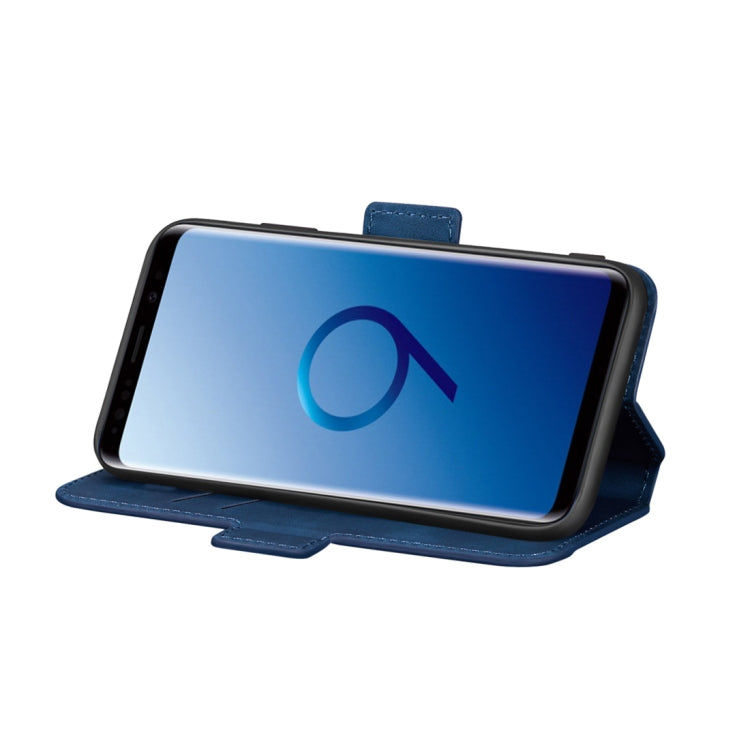 For Galaxy S9 Retro Frosted Oil Side Horizontal Flip Case with Holder & Card Slots