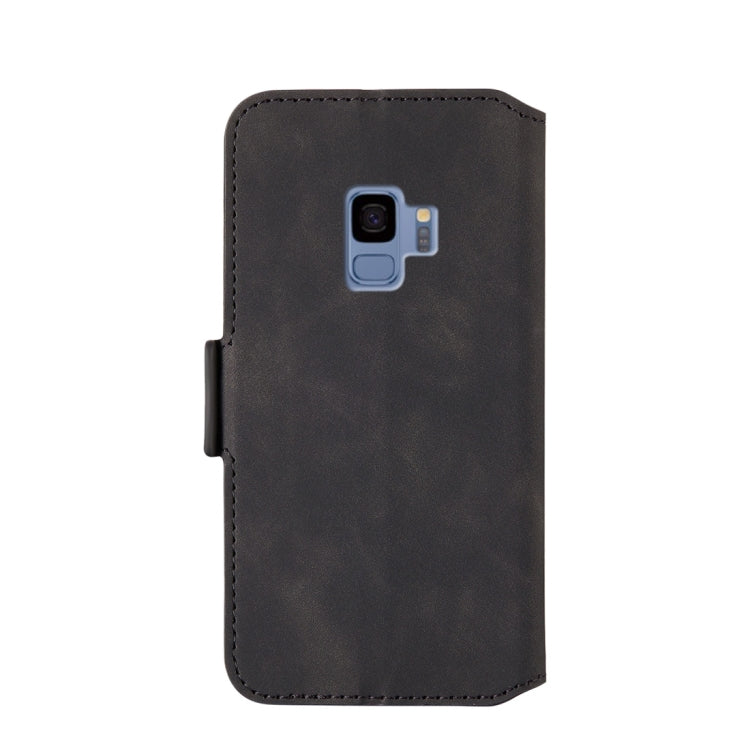 For Galaxy S9 Retro Frosted Oil Side Horizontal Flip Case with Holder & Card Slots