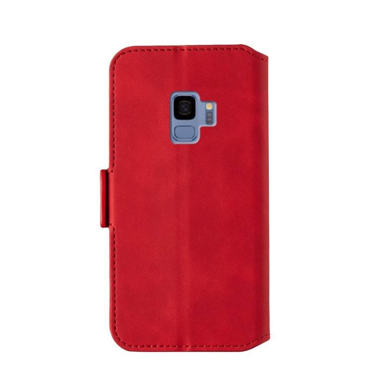 For Galaxy S9 Retro Frosted Oil Side Horizontal Flip Case with Holder & Card Slots