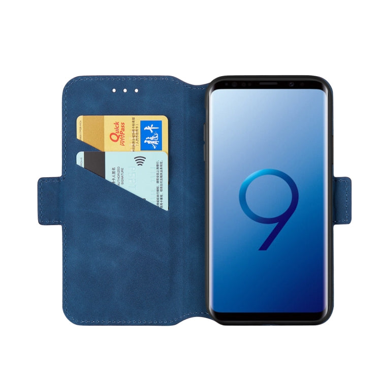 For Galaxy S9+ Retro Frosted Oil Side Horizontal Flip Case with Holder & Card Slots