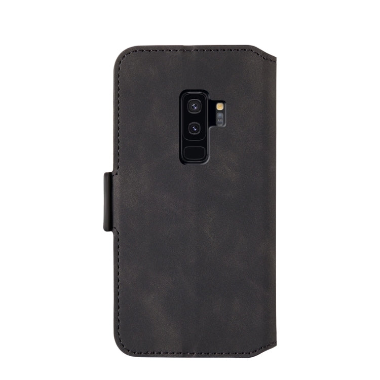 For Galaxy S9+ Retro Frosted Oil Side Horizontal Flip Case with Holder & Card Slots
