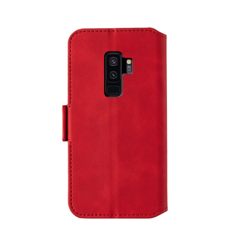 For Galaxy S9+ Retro Frosted Oil Side Horizontal Flip Case with Holder & Card Slots