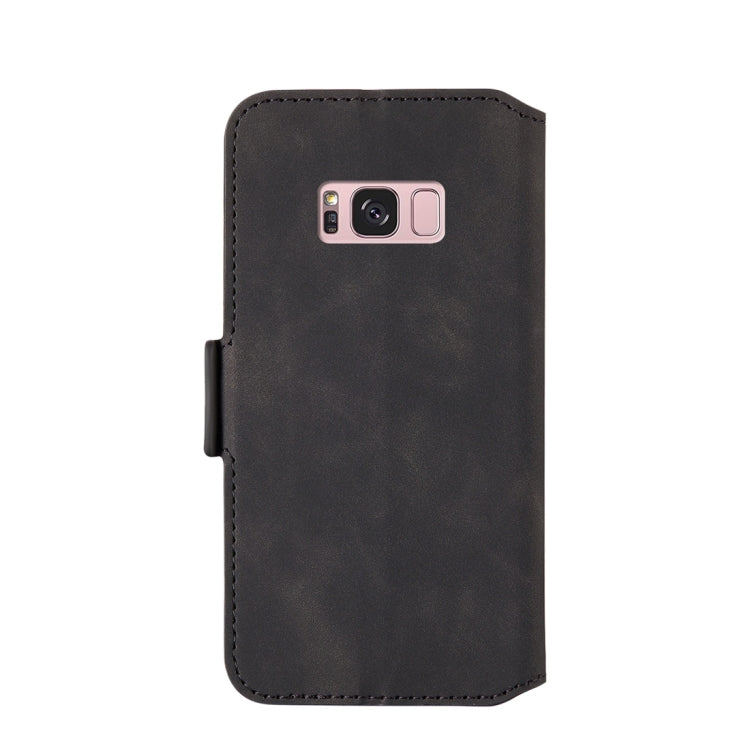 For Galaxy S8 Retro Frosted Oil Side Horizontal Flip Case with Holder & Card Slots