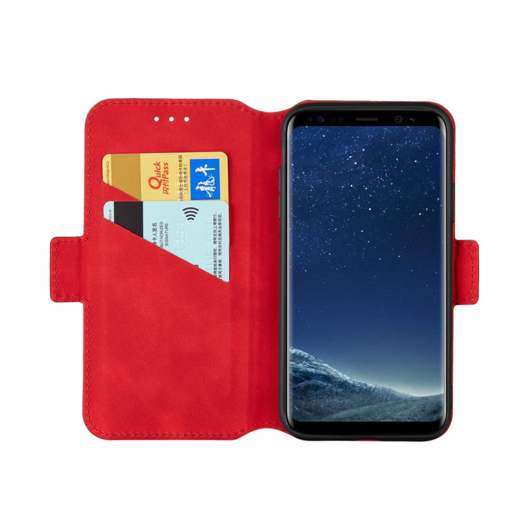 For Galaxy S8 Retro Frosted Oil Side Horizontal Flip Case with Holder & Card Slots