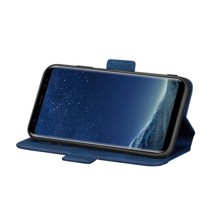 For Galaxy S8+ Retro Frosted Oil Side Horizontal Flip Case with Holder & Card Slots