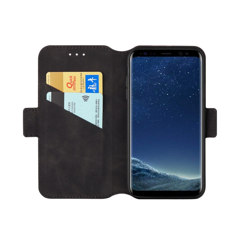 For Galaxy S8+ Retro Frosted Oil Side Horizontal Flip Case with Holder & Card Slots