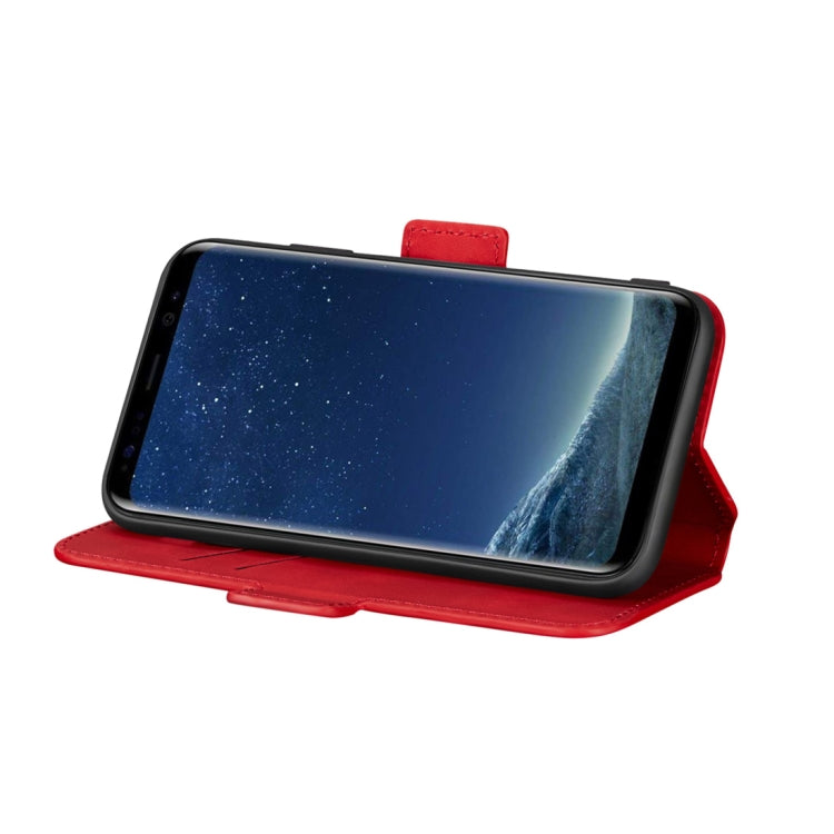 For Galaxy S8+ Retro Frosted Oil Side Horizontal Flip Case with Holder & Card Slots