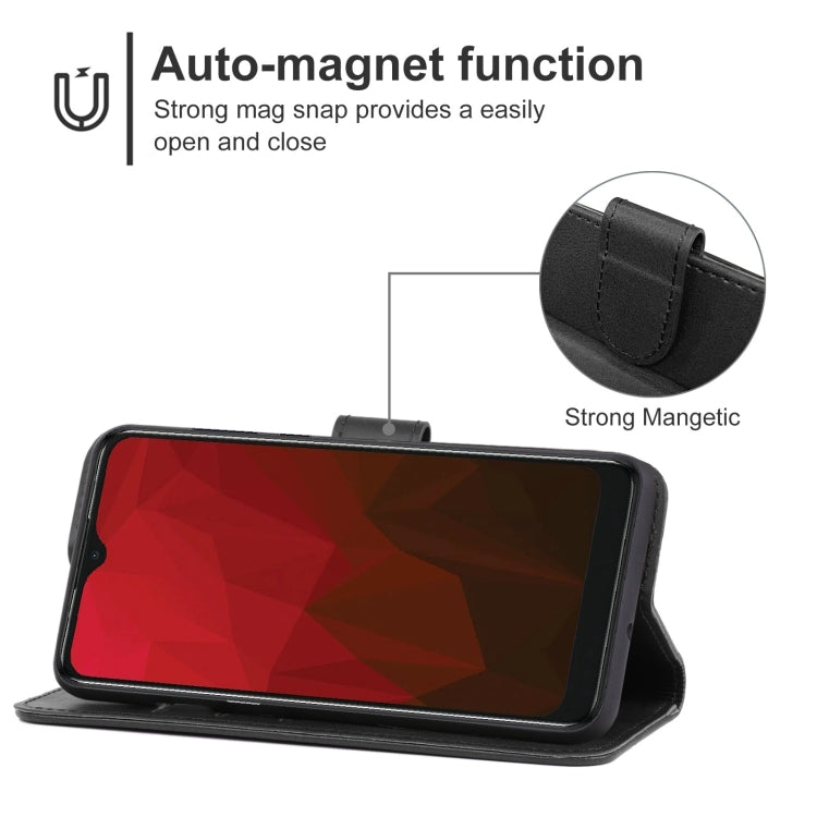 Leather Phone Case For Vodafone Smart V11
