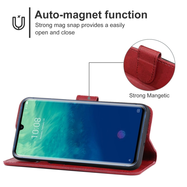 Leather Phone Case For ZTE Axon 10 Pro 5G