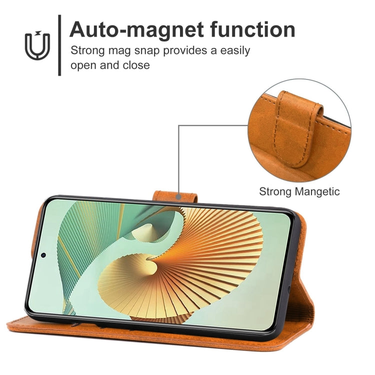 Leather Phone Case For ZTE Axon 30 Pro 5G