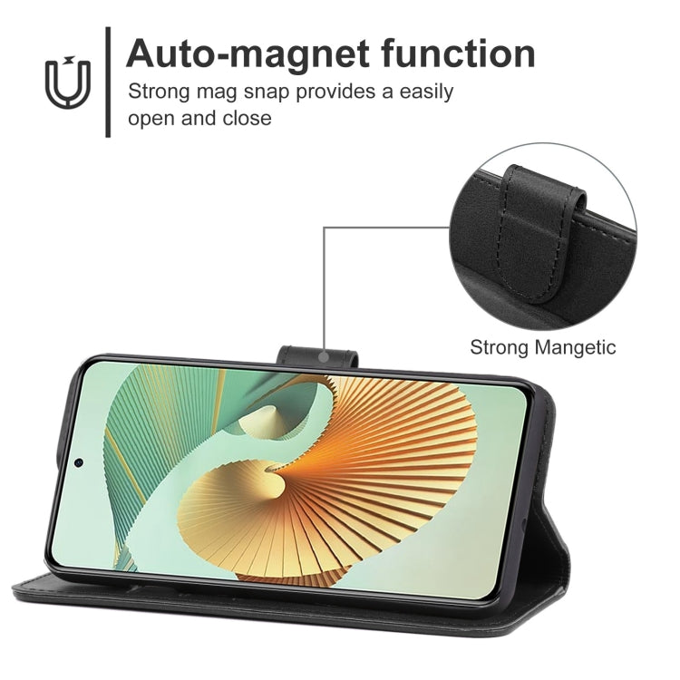 Leather Phone Case For ZTE Axon 30 Pro 5G