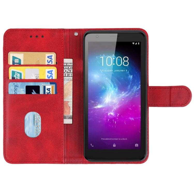 Leather Phone Case For ZTE Blade A3 (2019)