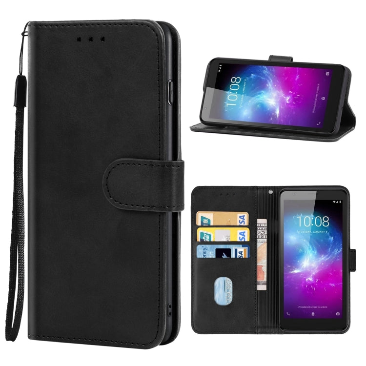 Leather Phone Case For ZTE Blade A3 (2019)