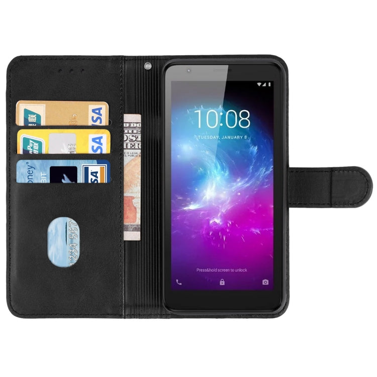 Leather Phone Case For ZTE Blade A3 (2019)