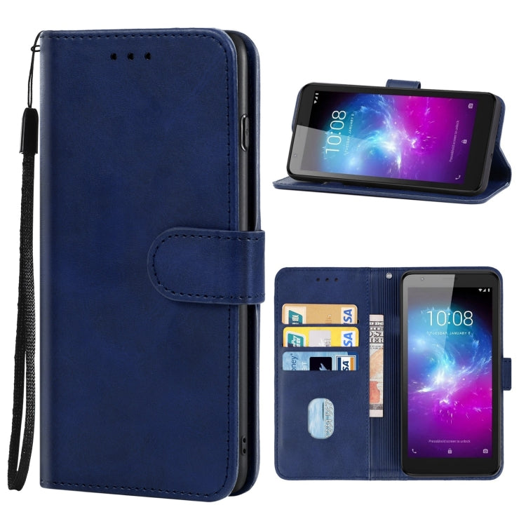 Leather Phone Case For ZTE Blade A3 (2019)