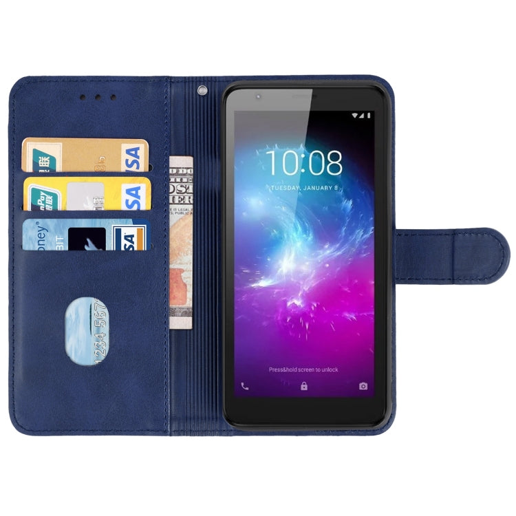 Leather Phone Case For ZTE Blade A3 (2019)